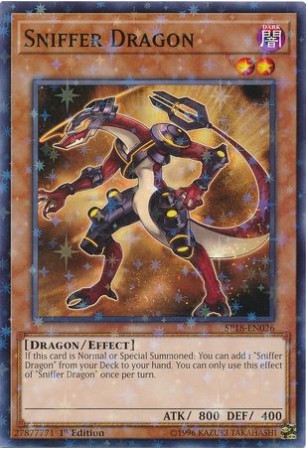 Sniffer Dragon - SP18-EN026 - Starfoil Rare