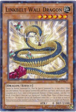 Linkbelt Wall Dragon - SP18-EN027 - Starfoil Rare