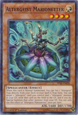 Altergeist Marionetter - SP18-EN028 - Starfoil Rare