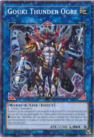 Gouki Thunder Ogre - SP18-EN035 - Starfoil Rare