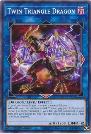 Twin Triangle Dragon - SP18-EN036 - Common