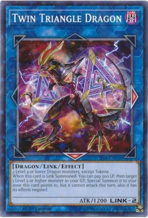 Twin Triangle Dragon - SP18-EN036 - Starfoil Rare