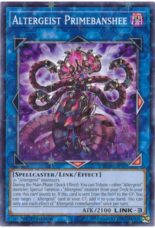 Altergeist Primebanshee - SP18-EN037 - Starfoil Rare