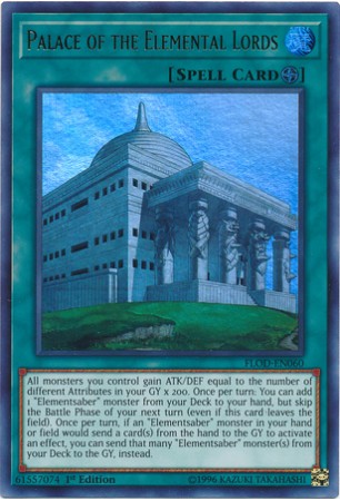 Palace of the Elemental Lords - FLOD-EN060 - Ultra Rare