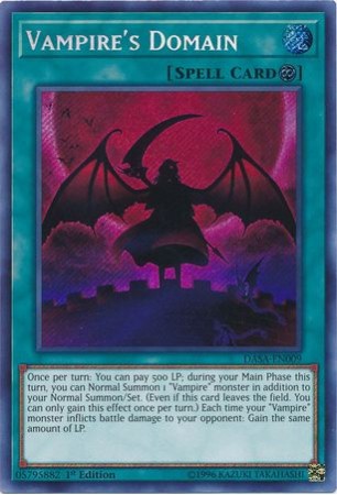 Vampire's Domain - DASA-EN009 - Secret Rare