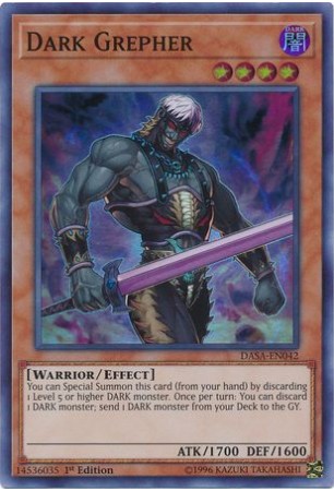 Dark Grepher - DASA-EN042 - Super Rare