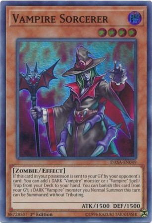 Vampire Sorcerer - DASA-EN049 - Super Rare