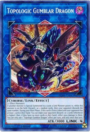 Topologic Gumblar Dragon - BLRR-EN043 - Secret Rare