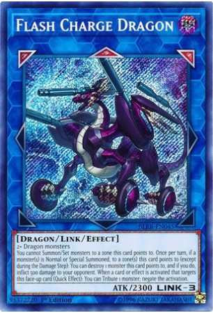 Flash Charge Dragon - BLRR-EN045 - Secret Rare