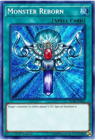 Monster Reborn - BLRR-EN046 - Secret Rare