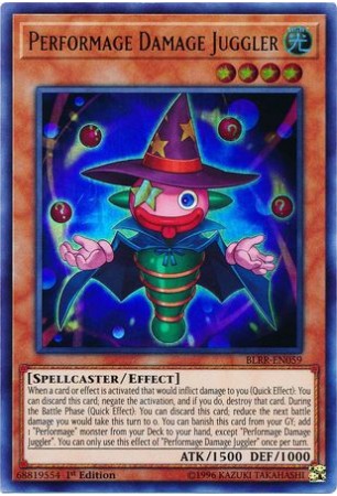 Performage Damage Juggler - BLRR-EN059 - Ultra Rare