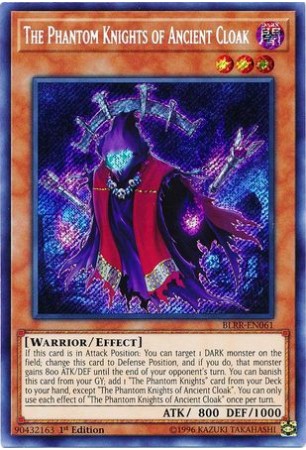 The Phantom Knights of Ancient Cloak - BLRR-EN061 - Secret Rare