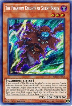 The Phantom Knights of Silent Boots - BLRR-EN062 - Secret Rare