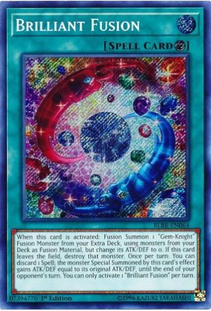 Brilliant Fusion -BLRR-EN064 - Secret Rare