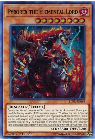 Pyrorex the Elemental Lord - BLRR-EN069 - Ultra Rare