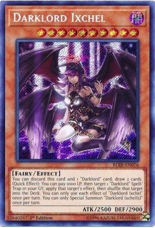 Darklord Ixchel - BLRR-EN076 - Secret Rare