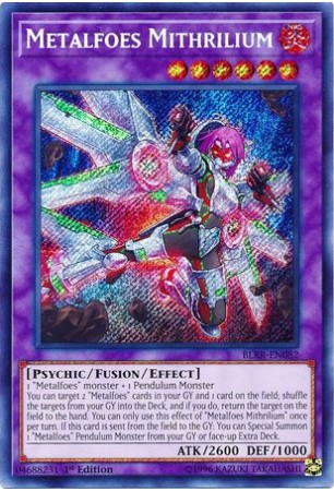 Metalfoes Mithrilium - BLRR-EN082 - Secret Rare