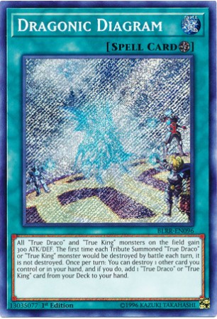 Dragonic Diagram - BLRR-EN096 - Secret Rare