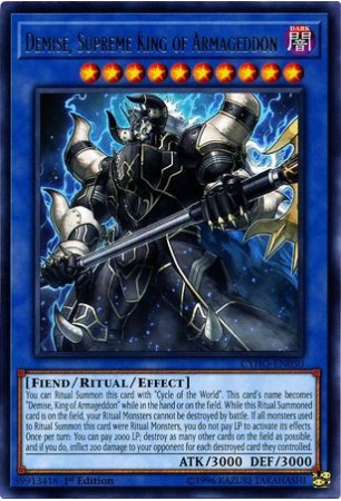 Demise, Supreme King of Armageddon - CYHO-EN030 - Rare