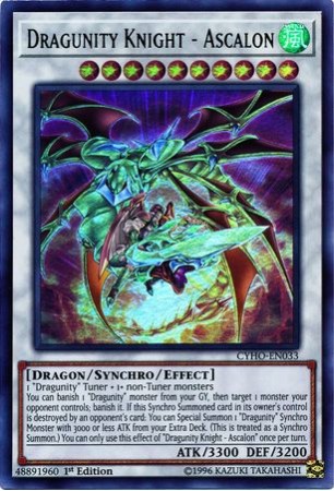 Dragunity Knight - Ascalon - CYHO-EN033 - Ultra Rare