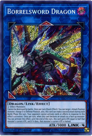 Borrelsword Dragon - CYHO-EN034 - Secret Rare