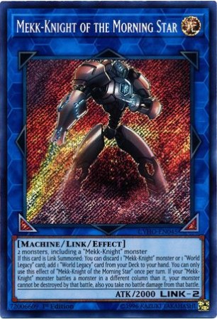 Mekk-Knight of the Morning Star - CYHO-EN045 - Secret Rare