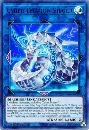 Cyber Dragon Sieger - CYHO-EN046 - Ultra Rare