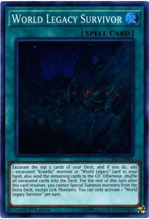 World Legacy Survivor - CYHO-EN060 - Super Rare