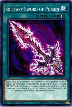 Solitary Sword of Poison - CYHO-EN065 - Common