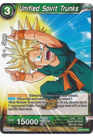 Unified Spirit Trunks EX01-06 - Expansion Rare [EX]