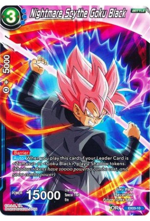 Nightmare Scythe Goku Black - EX03-10 - Expansion Rare [EX]