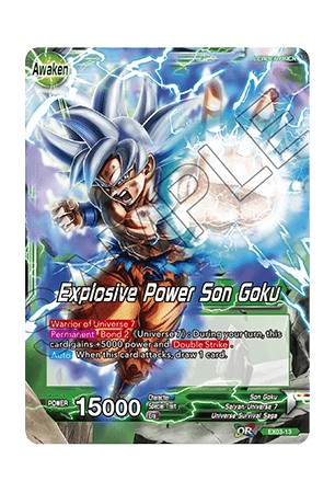 Last One Standing Son Goku - EX03/014 - Expansion Rare [EX]