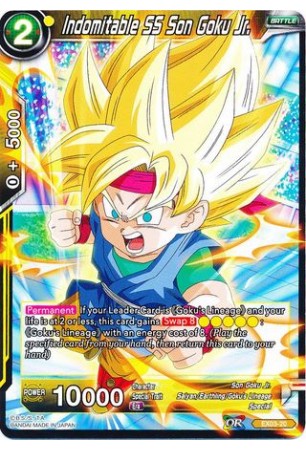 Indomitable SS Son Goku Jr. - EX03-020 - Expansion Rare [EX]