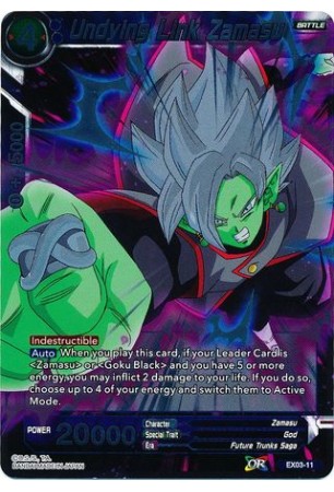 Undying Link Zamasu - EX03-011 - Expansion Rare [EX] Foil