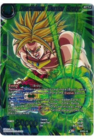 Deathless Warrior Broly - EX03-016 - Expansion Rare [EX]