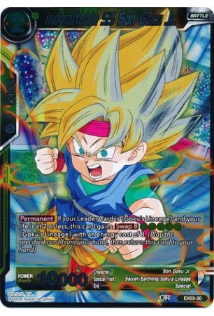 Indomitable SS Son Goku Jr. - EX03-020 - Expansion Rare [EX]