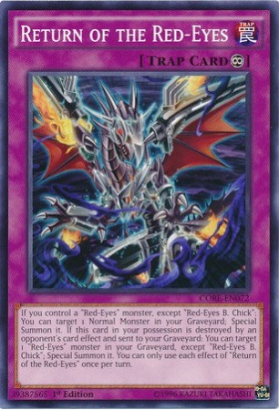 Return of the Red-Eyes CORE-EN072 - Common