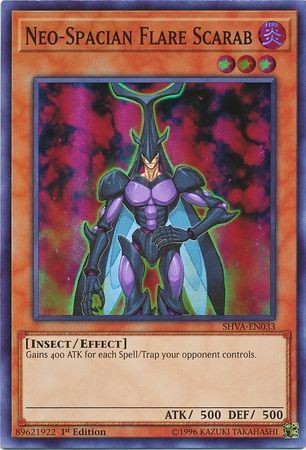 Neo-Spacian Flare Scarab - SHVA-EN033 - Super Rare