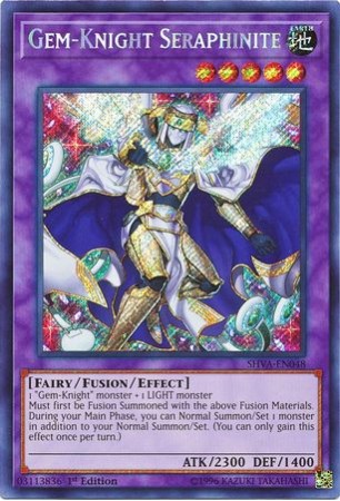 Gem-Knight Seraphinite - SHVA-EN048 - Secret Rare