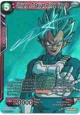 Universe 7 Saiyan Prince Vegeta - TB1-004 - Special Rare [SPR]