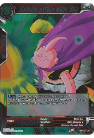 Surprise Attack Majin Buu - TB1-007 - Uncommon [UC]