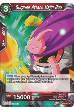 Surprise Attack Majin Buu - TB1-007 - Uncommon [UC]