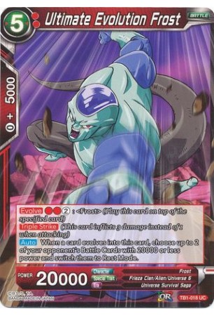 Ultimate Evolution Frost - TB1-018 - Uncommon [UC]