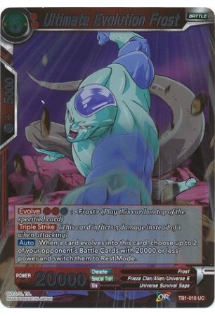 Ultimate Evolution Frost - TB1-018 - Uncommon [UC]