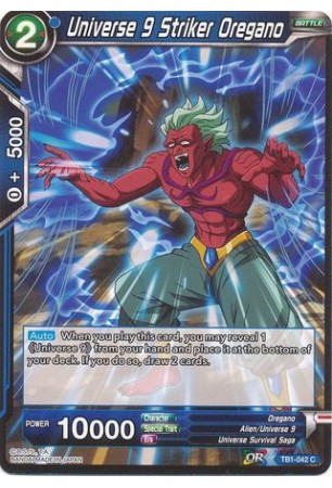 Universe 9 Striker Oregano - TB1-042 - Common [C]