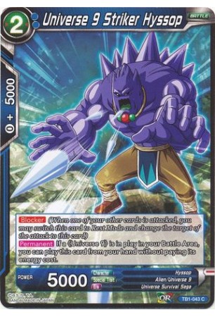 Universe 9 Striker Hyssop - TB1-043 - Common [C]