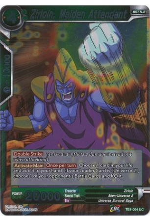 Zirloin, Maiden Attendant - TB1-064 - Uncommon [UC]