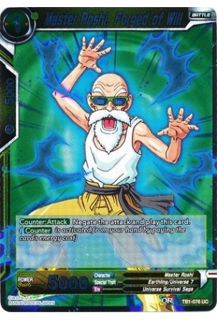 Master Roshi, Forged of Will - TB1-076 - Uncommon [UC]