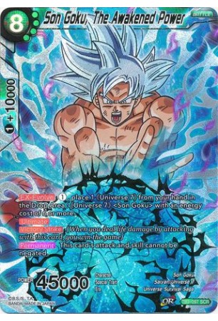 Son Goku, The Awakened Power - TB1-097 - Secret Rare [SCR]