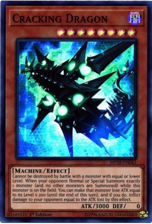 Cracking Dragon - MP18-EN043 - Super Rare